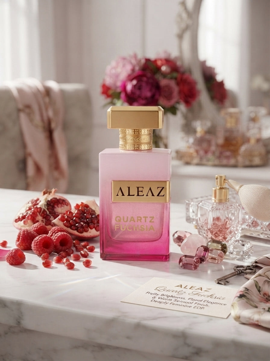 Aleaz Quartz Fuchsia perfume for women 50 ml / 1.7 FL. OZ.
