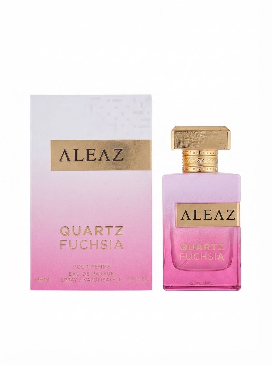 Aleaz Quartz Fuchsia perfume for women 50 ml / 1.7 FL. OZ.